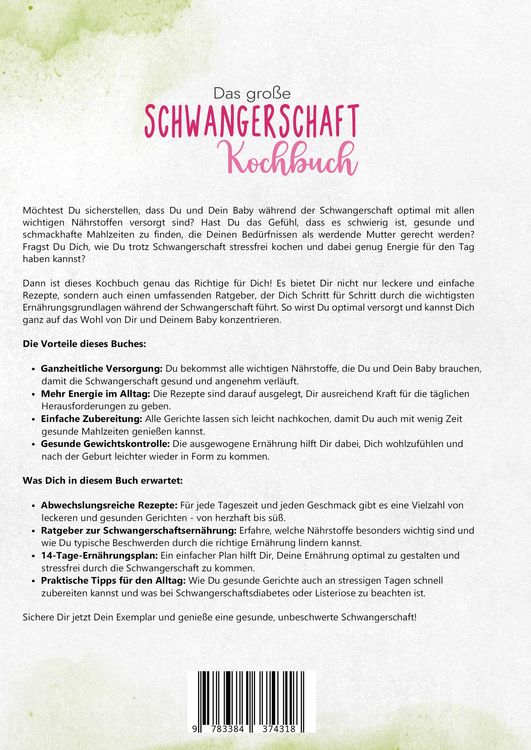 Produktbild: Das gro&szlig;e Schwangerschaft Kochbuch
