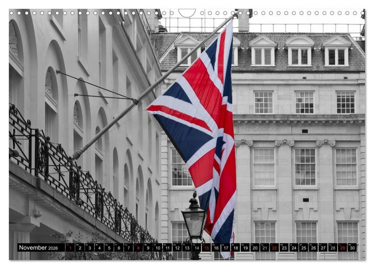 Produktbild: LONDON Stadtansichten (Wandkalender 2026 DIN A3 quer), CALVENDO Monatskalender