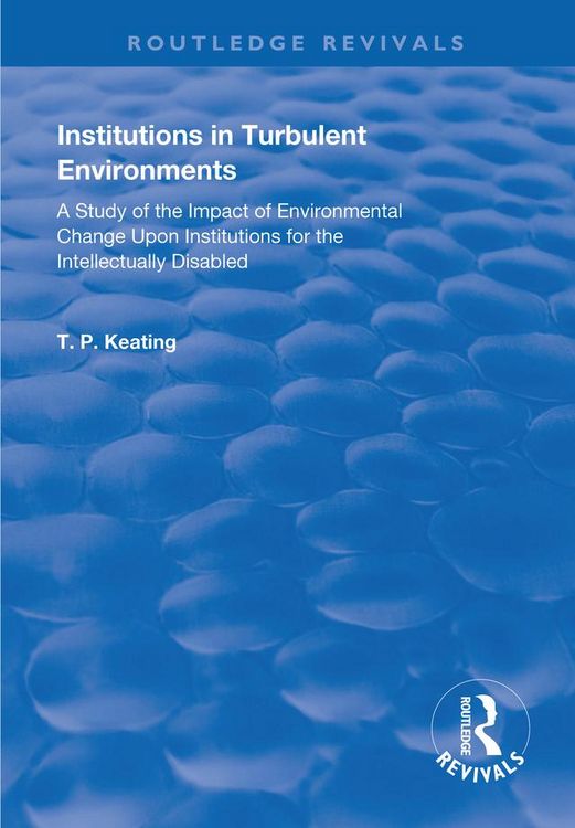 Produktbild: Institutions in Turbulent Environments