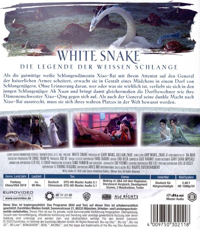 Produktbild: White Snake - Die Legende der wei&szlig;en Schlange