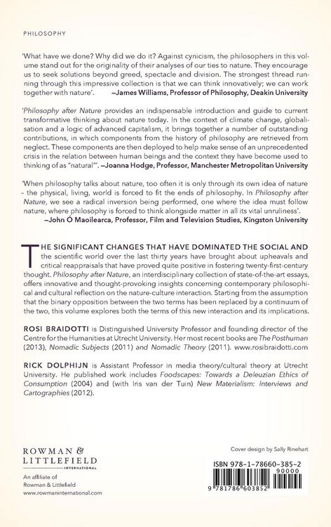 Produktbild: Philosophy After Nature