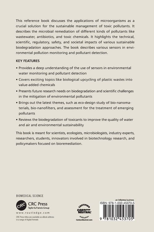 Produktbild: Biodegradation of Toxic and Hazardous Chemicals