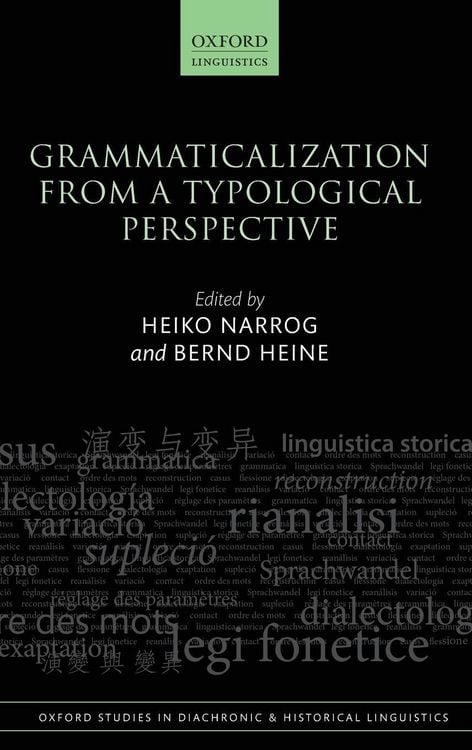 Produktbild: Grammaticalization from a Typological Perspective