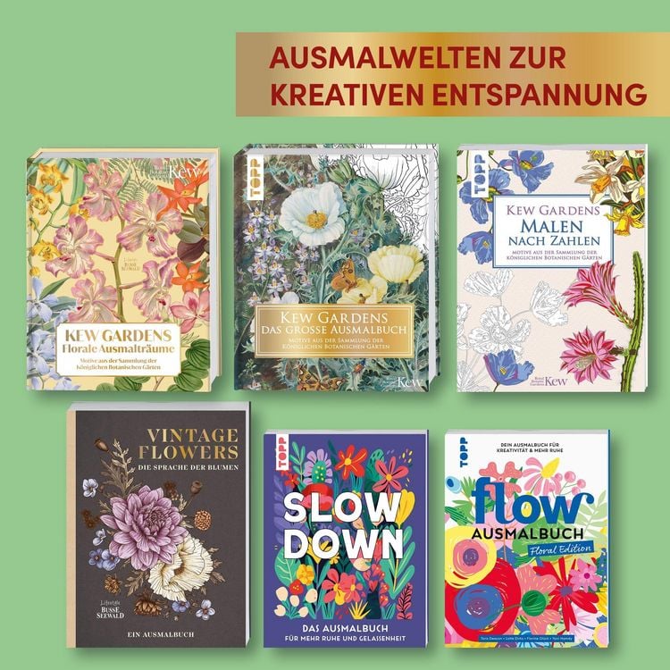 Produktbild: Kew Gardens - Florale Ausmaltr&auml;ume
