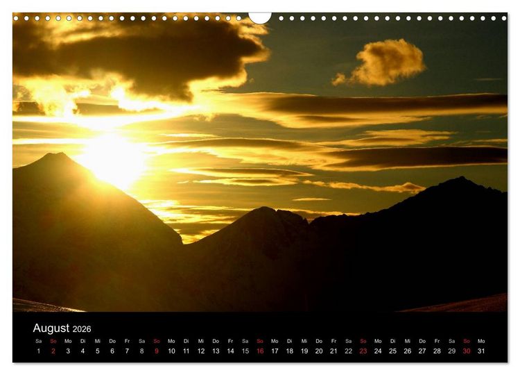 Produktbild: Wintertraum Nordnorwegen (Wandkalender 2026 DIN A3 quer), CALVENDO Monatskalender