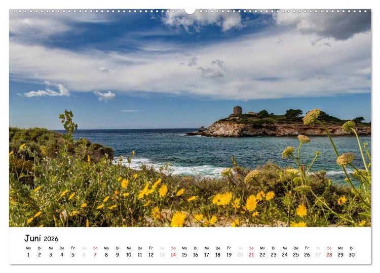 Produktbild: Wildes und romantisches Mallorca (Wandkalender 2026 DIN A2 quer), CALVENDO Monatskalender