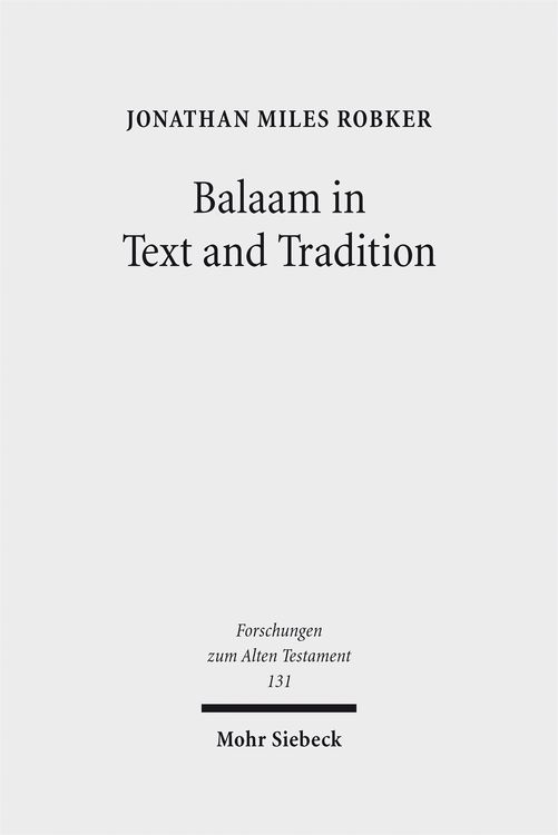 Produktbild: Balaam in Text and Tradition