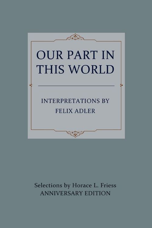 Produktbild: Our Part in This World