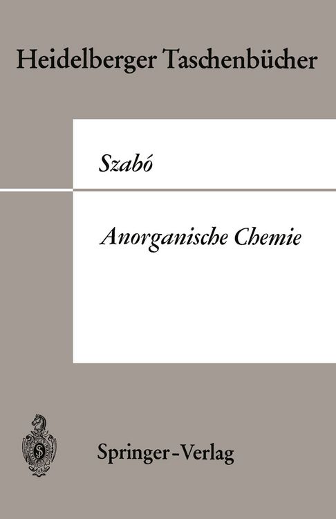 Produktbild: Anorganische Chemie