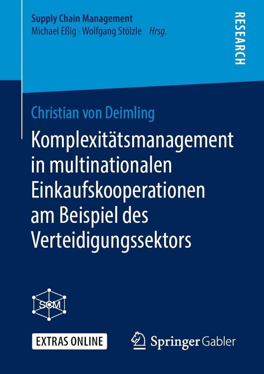 Produktbild: Komplexit&auml;tsmanagement in multinationalen Einkaufskooperationen am Beispiel des Verteidigungssektors