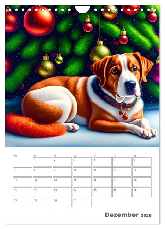 Produktbild: Liebenswerte Hunde und Katzen (Wandkalender 2026 DIN A4 hoch), CALVENDO Monatskalender