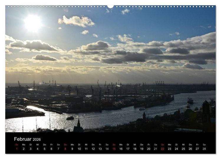 Produktbild: Mein Hamburg (hochwertiger Premium Wandkalender 2026 DIN A2 quer), Kunstdruck in Hochglanz