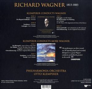 Produktbild: Klemperer dirigiert Wagner (3 LPs)