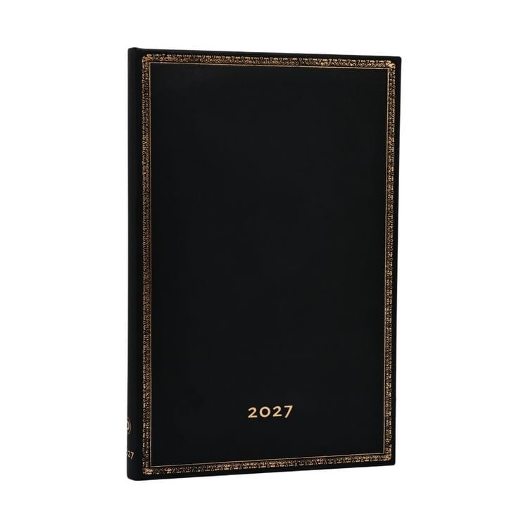 Produktbild: 12-Monatskalender 2027 Black Edition Maxi Verso