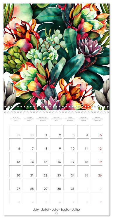 Produktbild: The Art of Botany (Wall Calendar 2026 12 &times; 12 Inch) CALVENDO 12 Month Wall Calendar