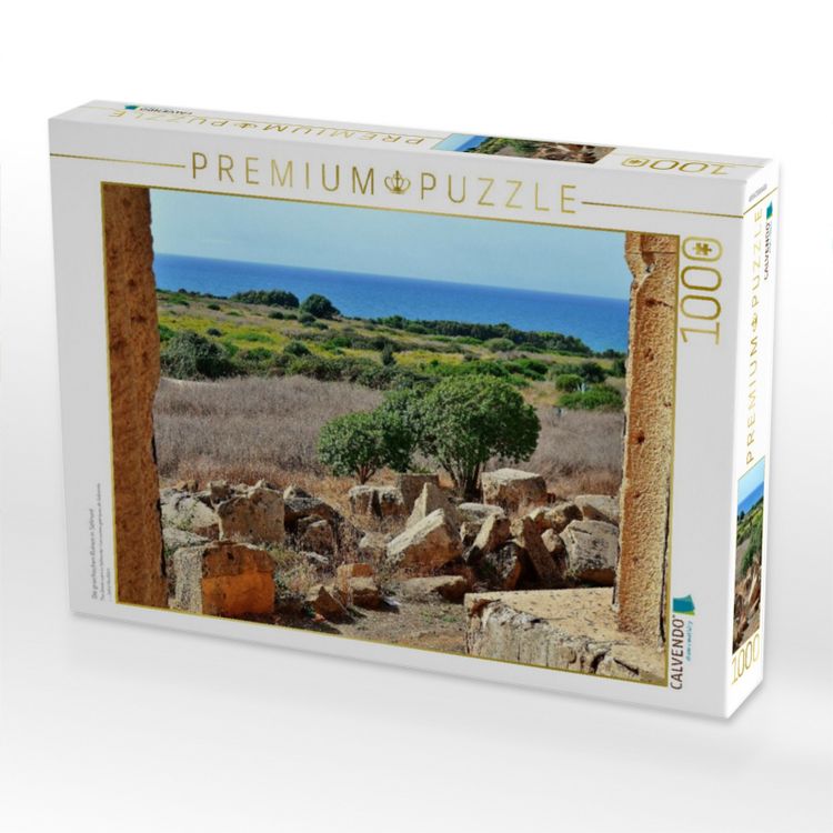 Produktbild: CALVENDO Puzzle Die griechischen Ruinen in Selinunt | 1000 Teile Lege-Gr&ouml;&szlig;e 64x48cm Foto-Puzzle f&uuml;r gl&uuml;ckliche Stunden