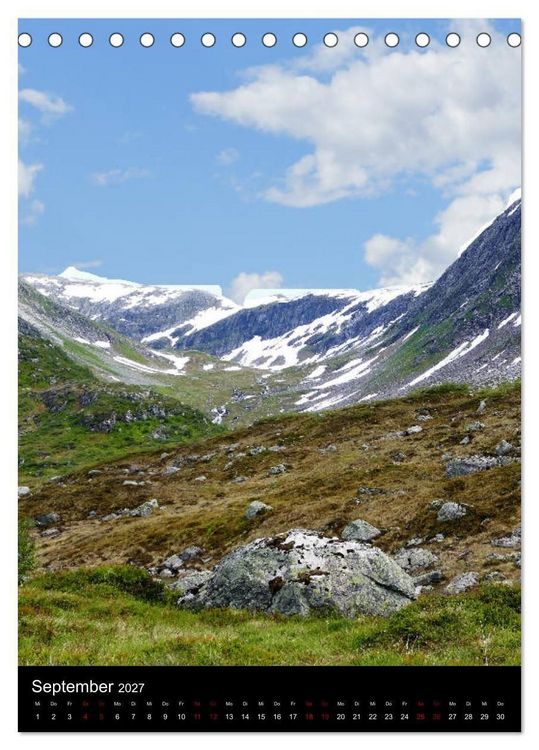 Produktbild: Hei - Willkommen im Fjordland (Tischkalender 2027 DIN A5 hoch), CALVENDO Monatskalender