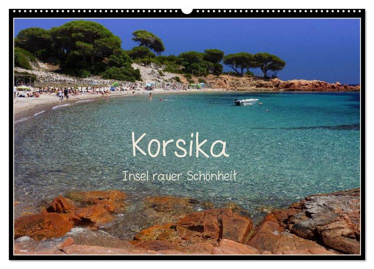 Produktbild: Korsika - Insel rauer Sch&ouml;nheit (Wandkalender 2026 DIN A2 quer), CALVENDO Monatskalender