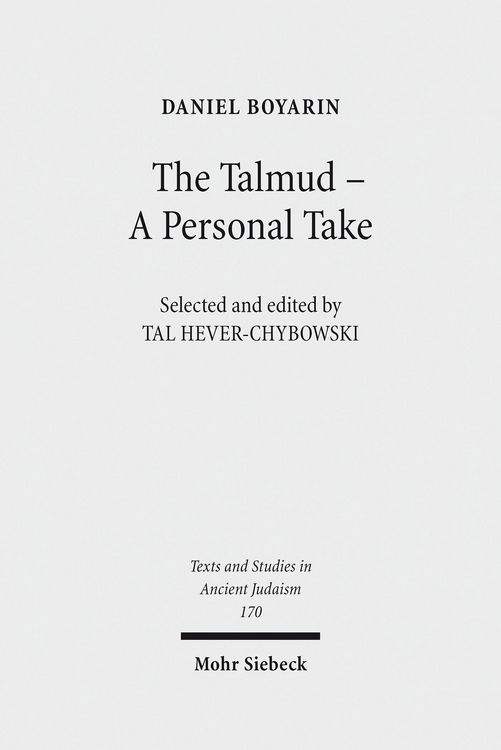 Produktbild: The Talmud - A Personal Take
