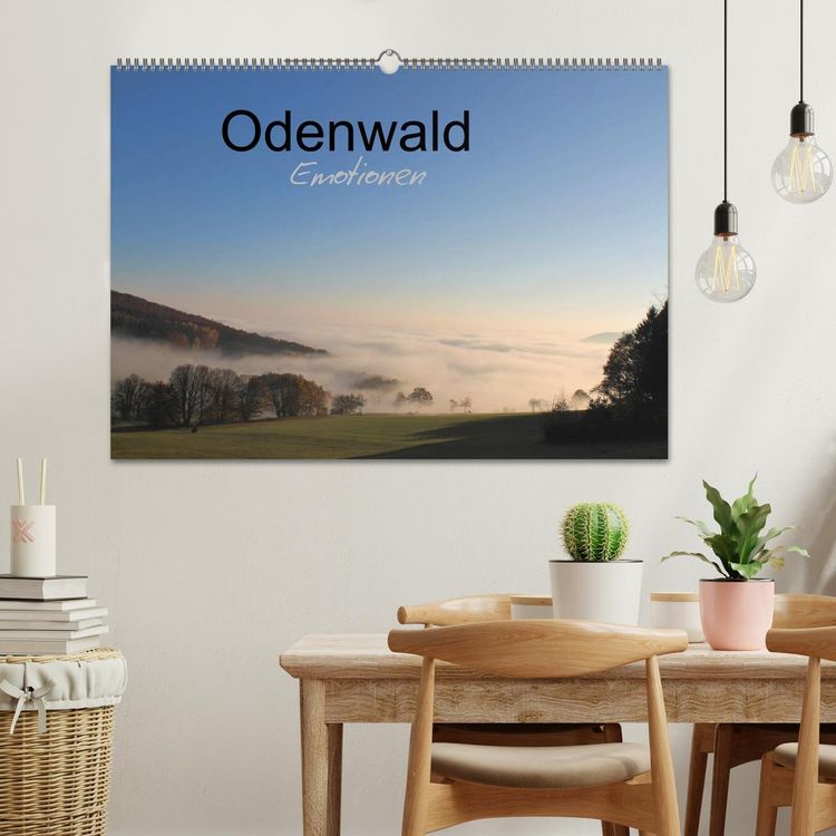 Produktbild: Odenwald Emotionen (Wandkalender 2026 DIN A2 quer), CALVENDO Monatskalender
