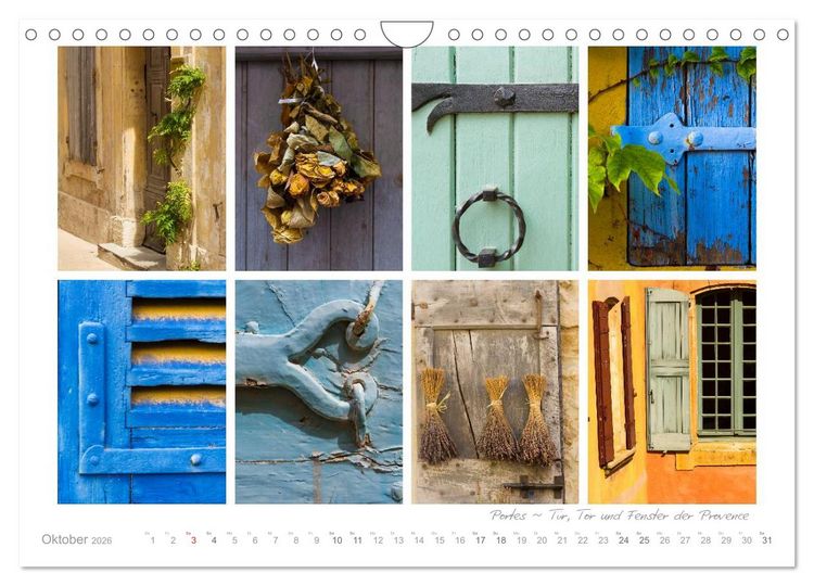 Produktbild: Sehnsucht Provence - Land des Lichts (Wandkalender 2026 DIN A4 quer), CALVENDO Monatskalender