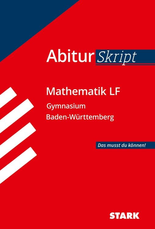 Produktbild: STARK AbiturSkript - Mathematik LF - BaW&uuml;