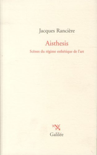 Produktbild: Aisthesis : sc&egrave;nes du r&eacute;gime esth&eacute;tique de l'art