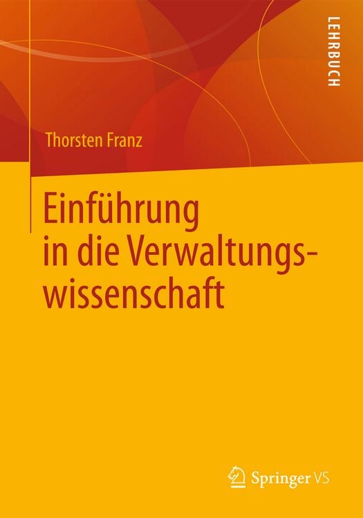 Produktbild: Einf&uuml;hrung in die Verwaltungswissenschaft