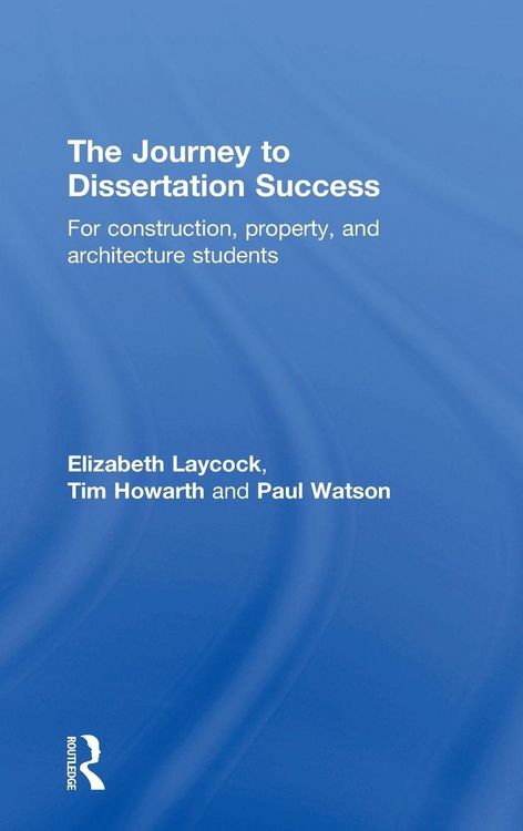 Produktbild: The Journey to Dissertation Success