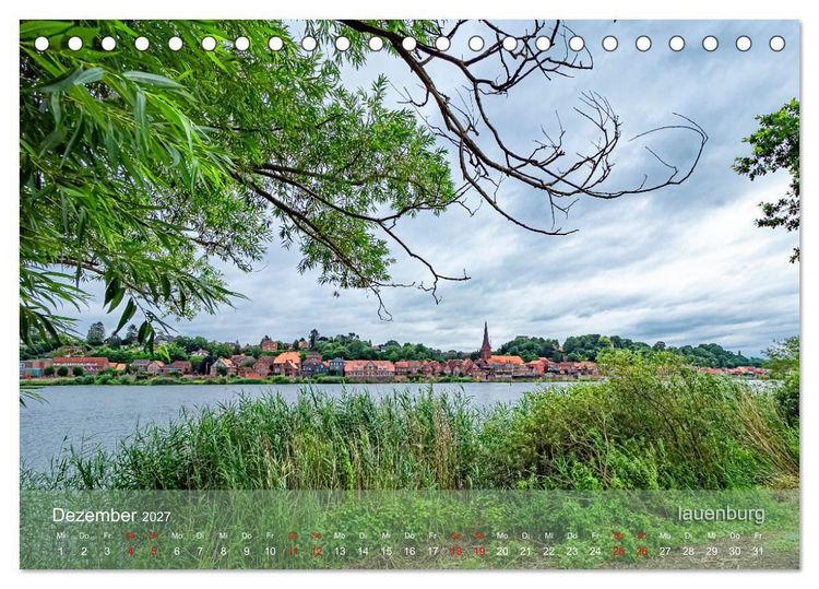 Produktbild: der elbestrom urbanes (Tischkalender 2027 DIN A5 quer), CALVENDO Monatskalender