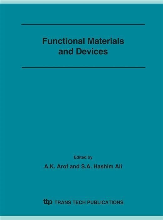 Produktbild: Functional Materials and Devices