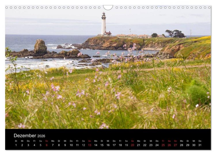 Produktbild: Monterey California (Wandkalender 2026 DIN A3 quer), CALVENDO Monatskalender