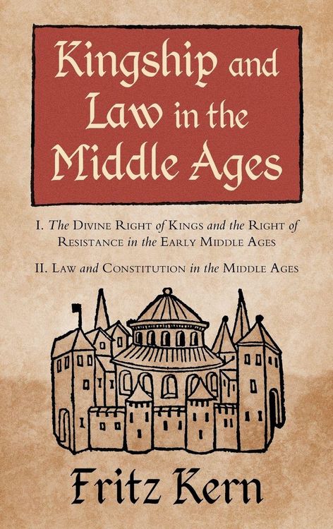Produktbild: Kingship and Law in the Middle Ages