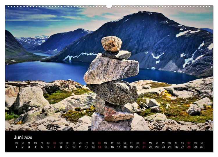 Produktbild: Atemberaubendes Norwegen (hochwertiger Premium Wandkalender 2026 DIN A2 quer), Kunstdruck in Hochglanz