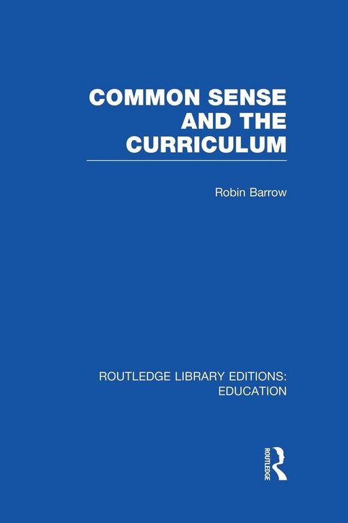 Produktbild: Common Sense and the Curriculum