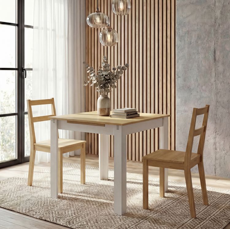 Produktbild: Esstisch K&uuml;chentisch Pesoli ausziehbar 80-120 cm