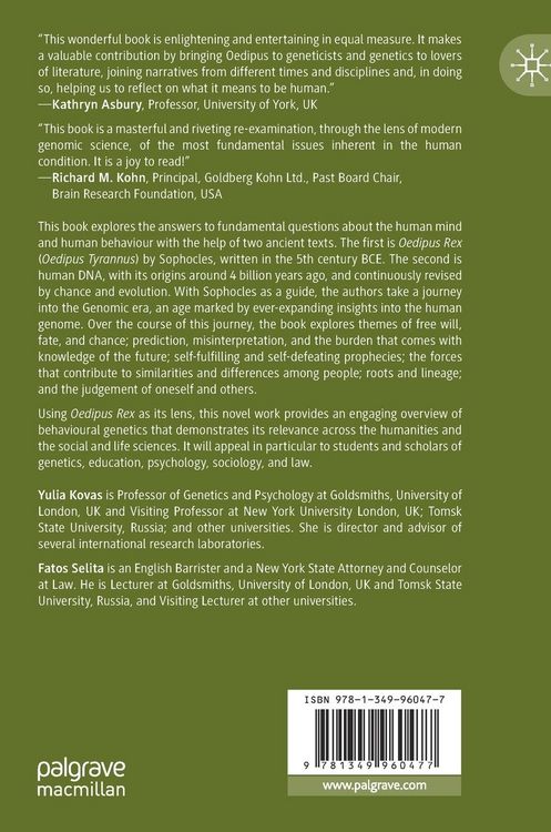 Produktbild: Oedipus Rex in the Genomic Era