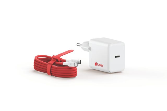 Produktbild: Toniebox Zubeh&ouml;r: 2 Ladekabel mit Netzstecker