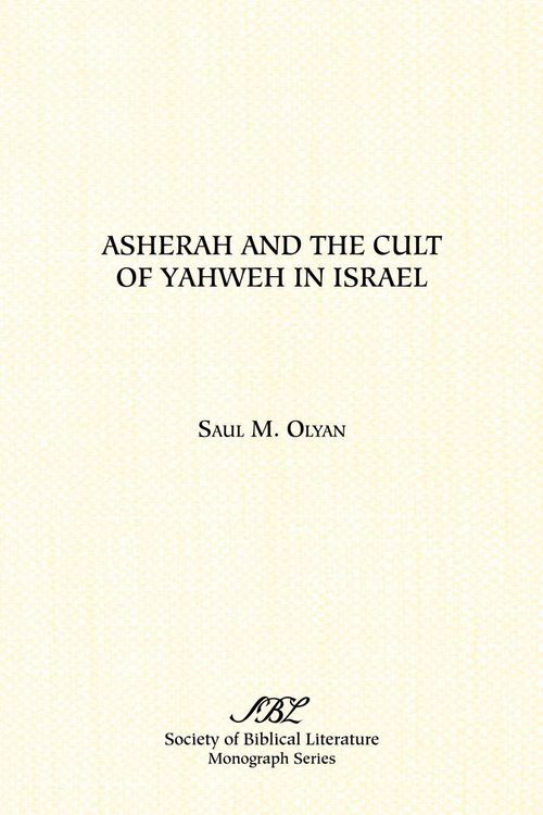 Produktbild: Asherah and the Cult of Yahweh in Israel
