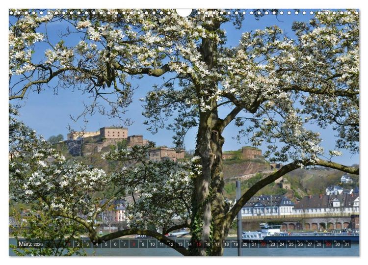 Produktbild: Koblenz Die Stadt am Deutschen Eck (Wandkalender 2026 DIN A3 quer), CALVENDO Monatskalender