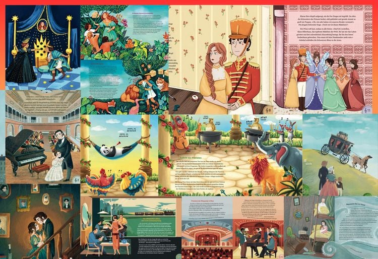 Produktbild: Gro&szlig;e Klassik kinderleicht. DIE ZEIT-Edition. (5er-Buchschuber)