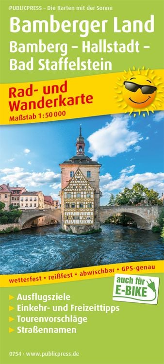 Produktbild: Bamberger Land, Bamberg - Hallstadtt - Bad Staffelstein 1:50 000