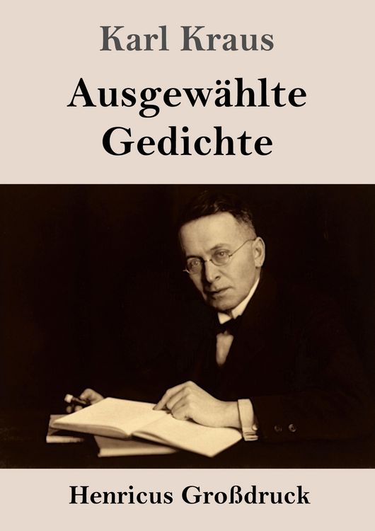 Produktbild: Ausgew&auml;hlte Gedichte (Gro&szlig;druck)