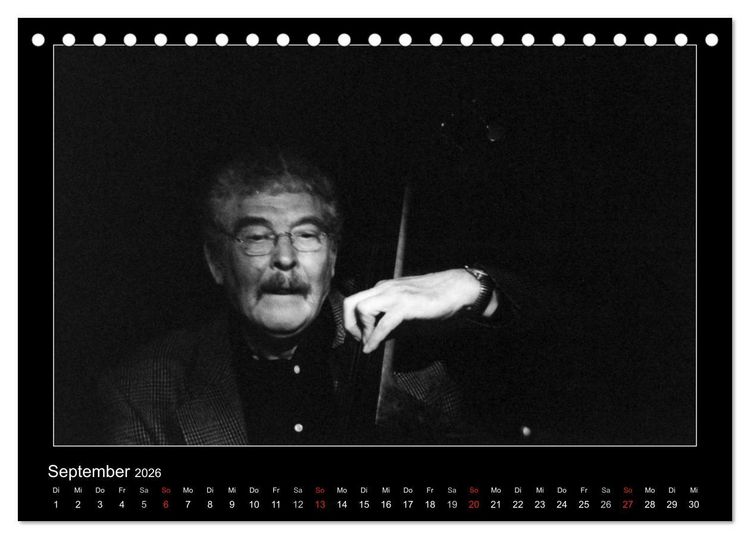 Produktbild: Jazz onstage (Tischkalender 2026 DIN A5 quer), CALVENDO Monatskalender