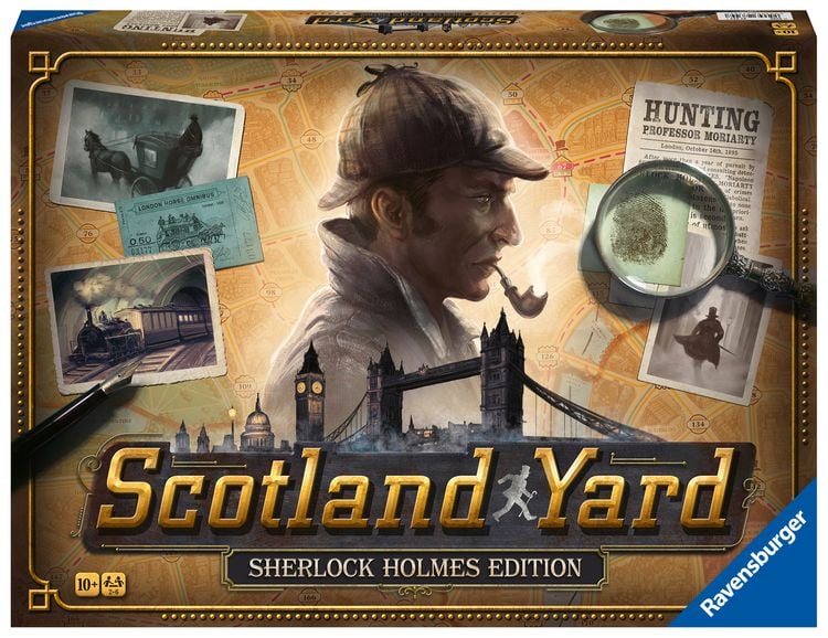 Produktbild: Ravensburger 27344 Scotland Yard: Sherlock Holmes Edition - Das kultige Detektivspiel f&uuml;r 2-6 Spieler ab 10 Jahren
