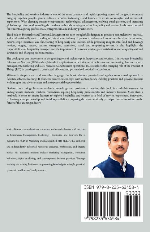 Produktbild: Hospitality and Tourism Management