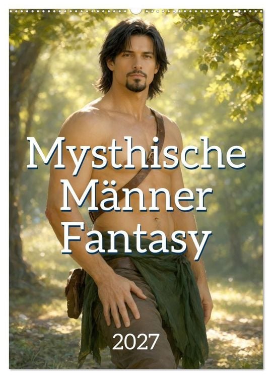 Produktbild: Mysthische M&auml;nner Fantasy (Wandkalender 2027 DIN A2 hoch), CALVENDO Monatskalender
