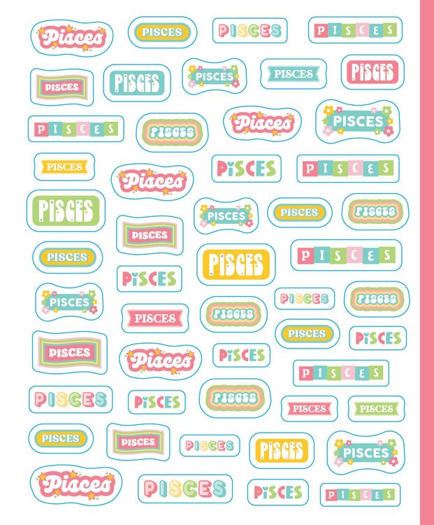 Produktbild: So. Many. Astrology Stickers.