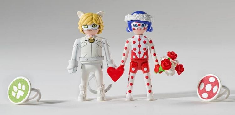 Produktbild: playmobil Ladybugs & Cat Noirs Hochzeitstraum Miraculous