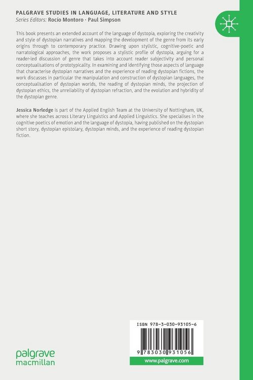 Produktbild: The Language of Dystopia